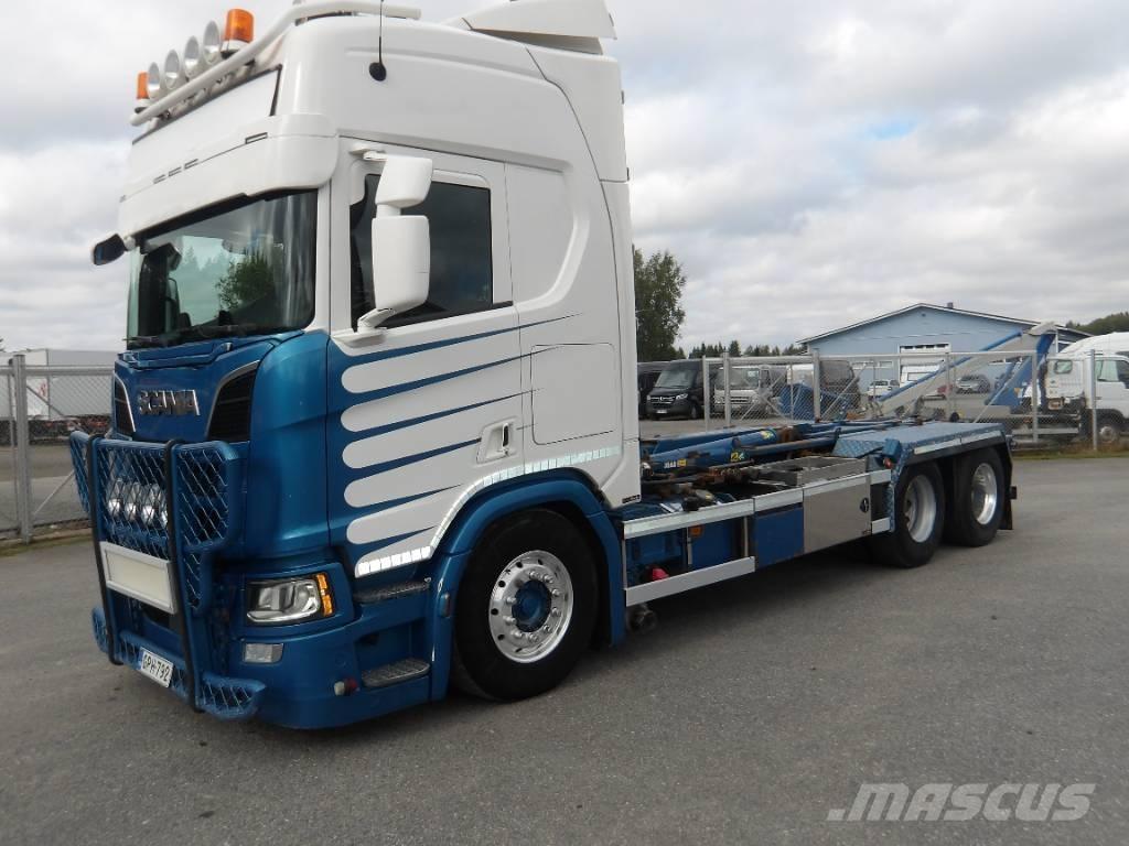 Scania R580 6x2 Konksliftveokid