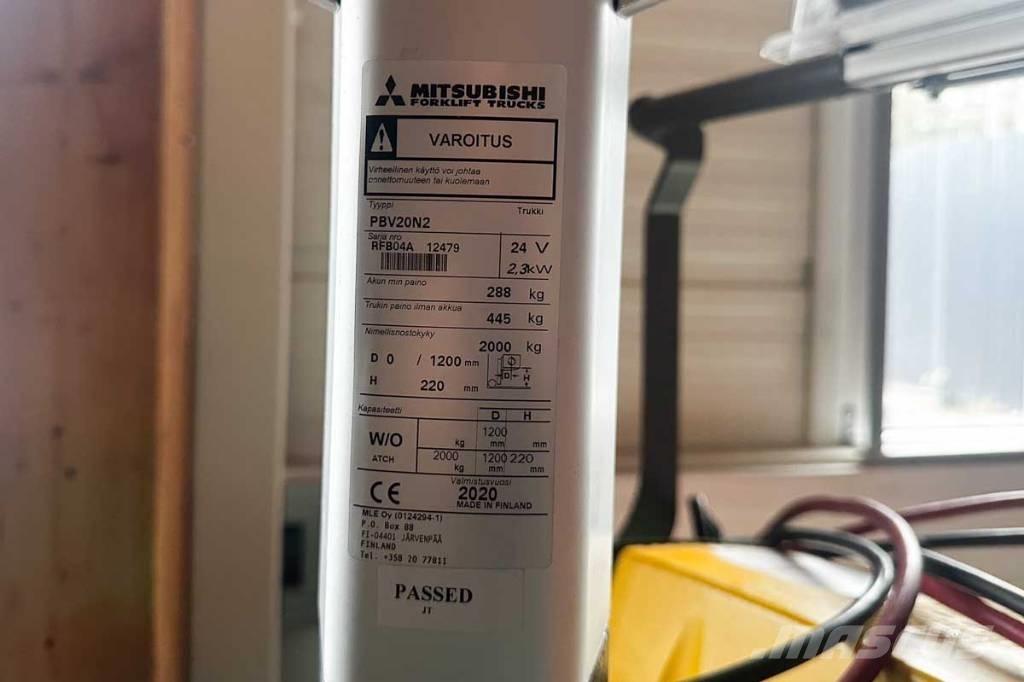 Mitsubishi PBV 20 N2 Platvormiga alusesiirdaja