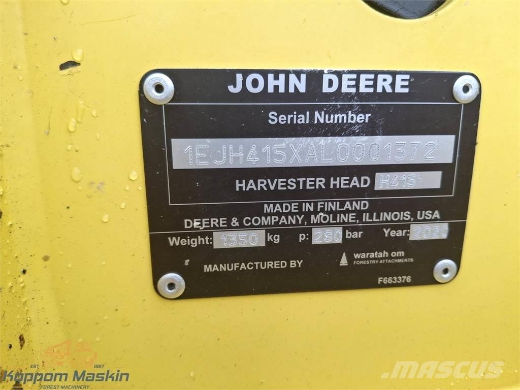 John Deere H415hd Langetuspead