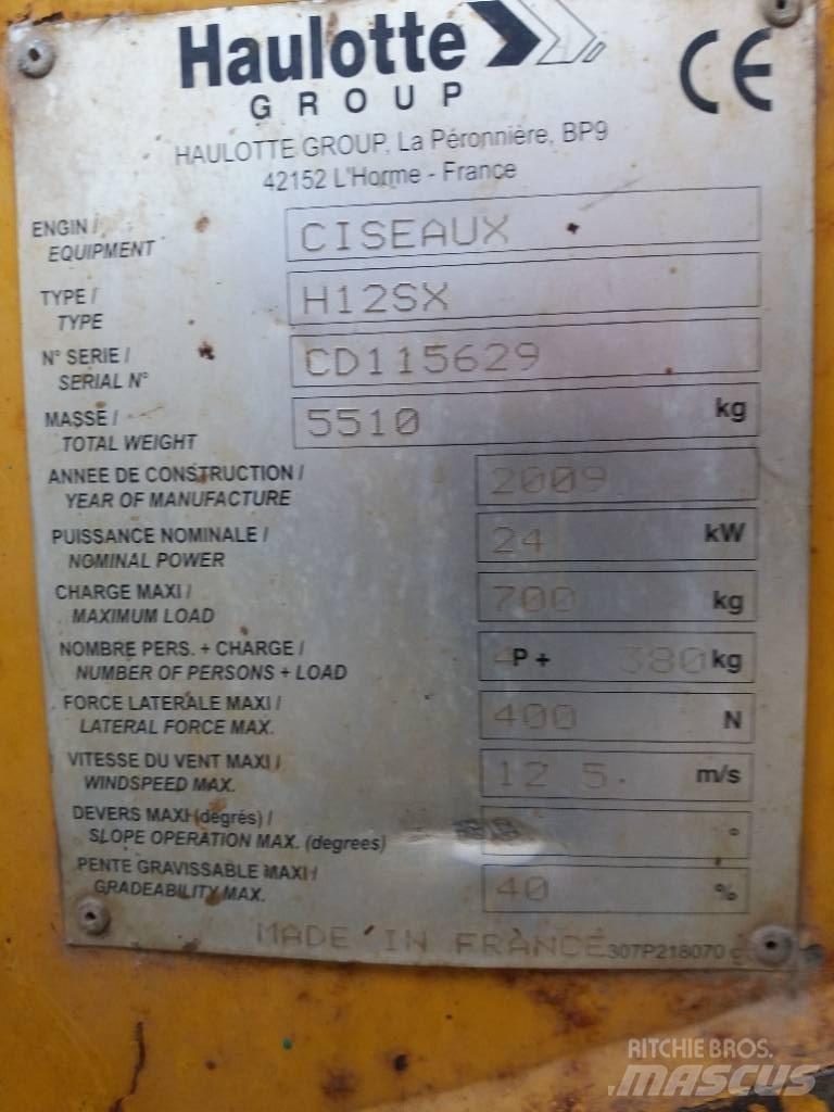 Haulotte H 12 SX Käärtõstukid