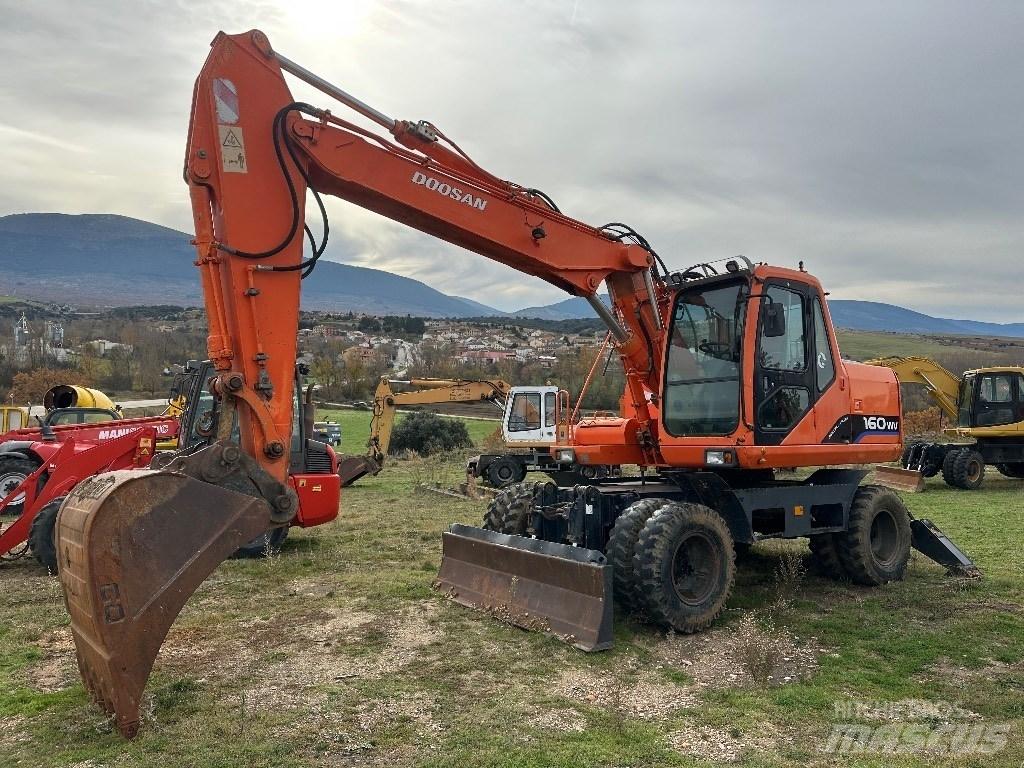 Doosan Solar 160 W V Ratasekskavaatorid