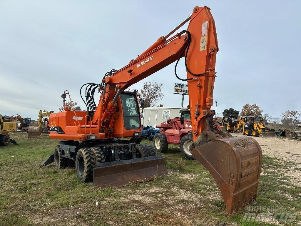 Doosan Solar 160 W V Ratasekskavaatorid