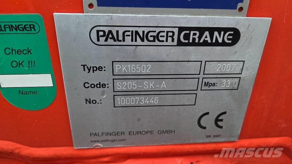 Palfinger PK 16502 Autotõstukid