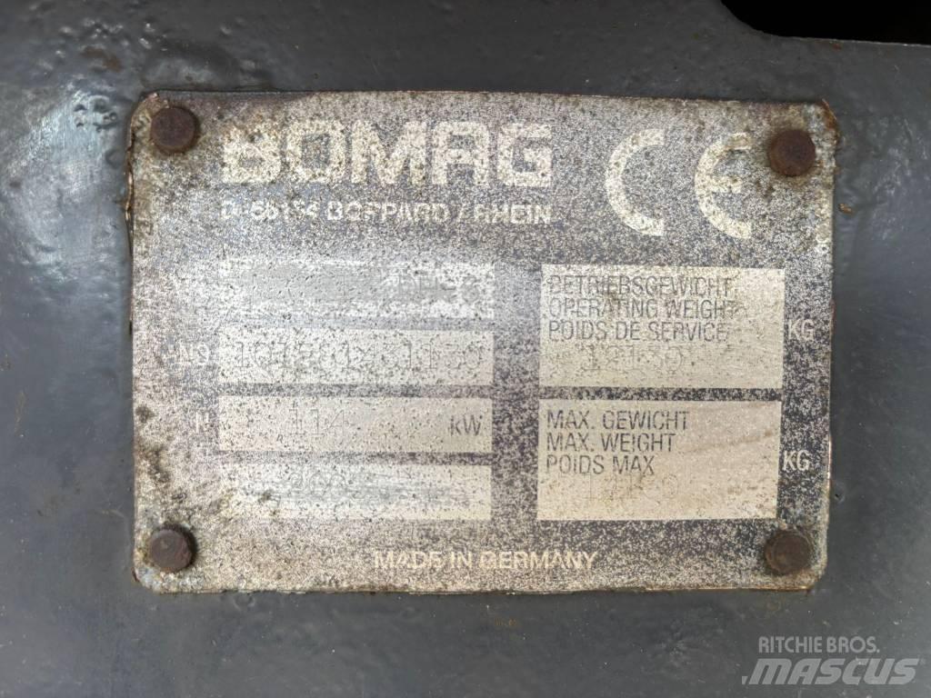 Bomag BW 213 D H-3 Ühe trumliga rullid
