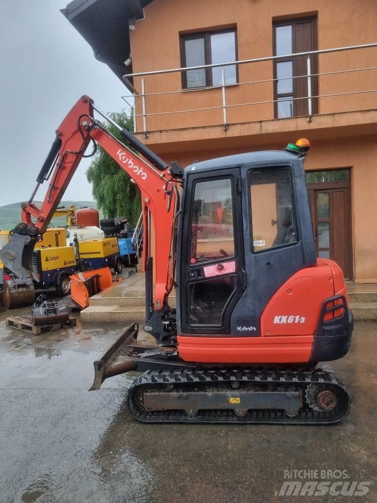 Kubota KX 61 Miniekskavaatorid < 7 t