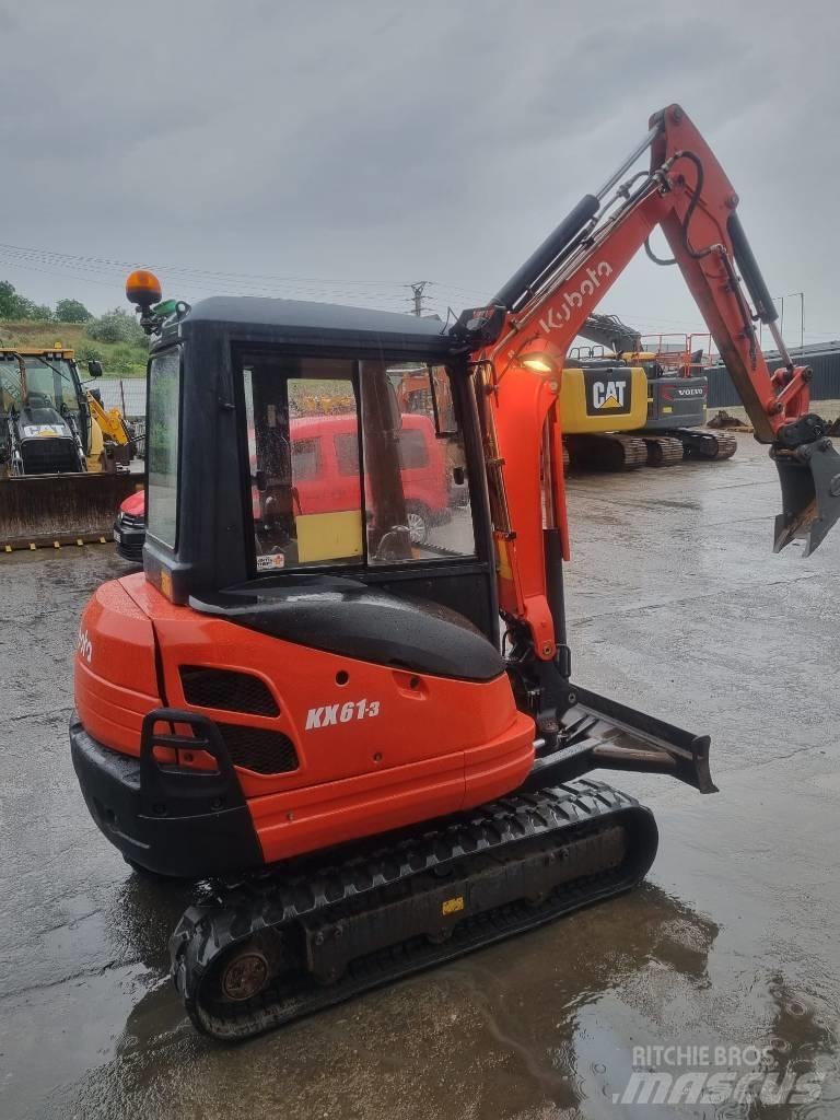 Kubota KX 61 Miniekskavaatorid < 7 t