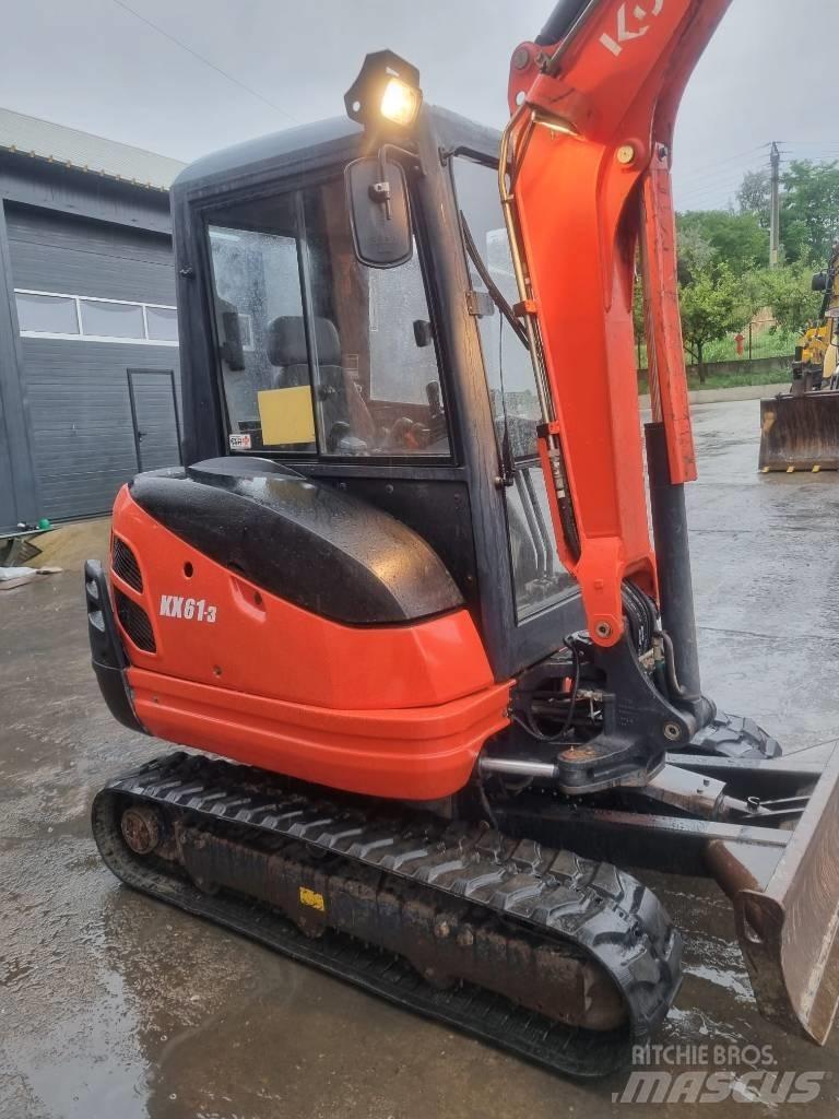 Kubota KX 61 Miniekskavaatorid < 7 t