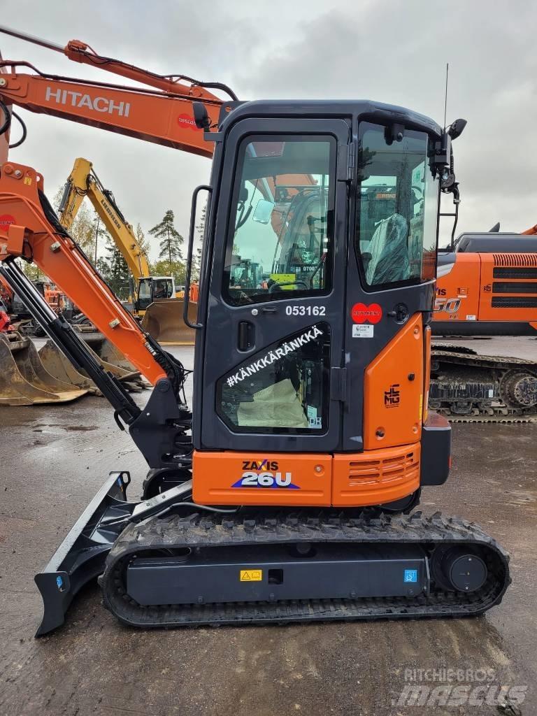 Hitachi ZX 26 U-6 Miniekskavaatorid < 7 t