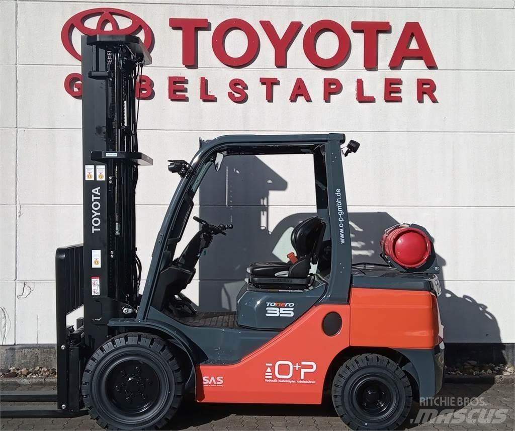 Toyota 02-8FGJF35 Gaasitõstukid