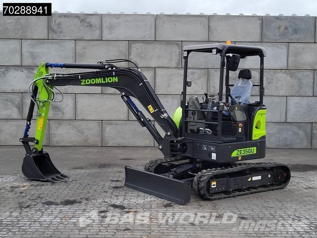 Zoomlion ZE35 GU Miniekskavaatorid < 7 t