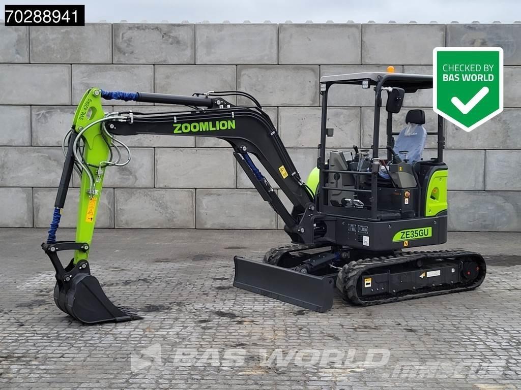 Zoomlion ZE35 GU Miniekskavaatorid < 7 t