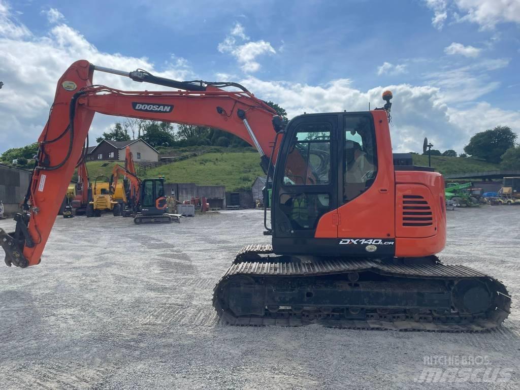 Doosan dx140 lcr-5 Roomikekskavaatorid