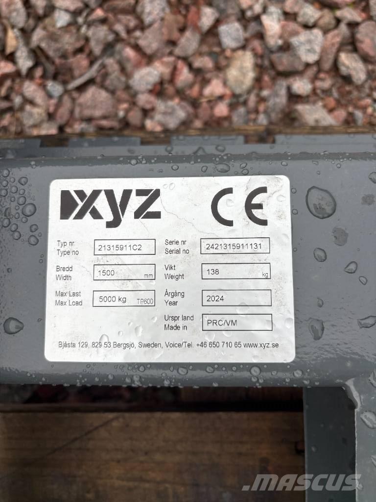 XYZ Gaffelställ BM Rataslaadurid