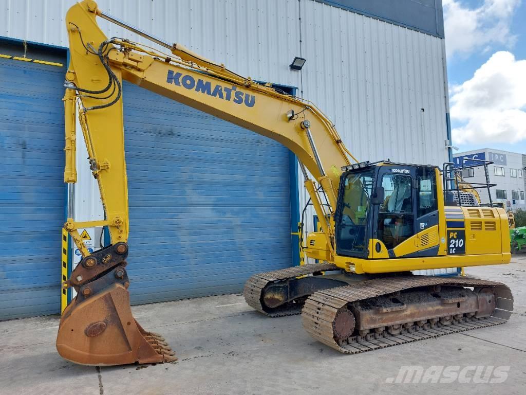 Komatsu PC210LC-10 Roomikekskavaatorid