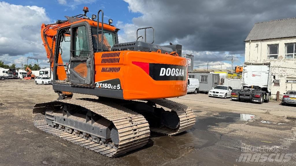 Doosan DX160LC-5 Roomikekskavaatorid