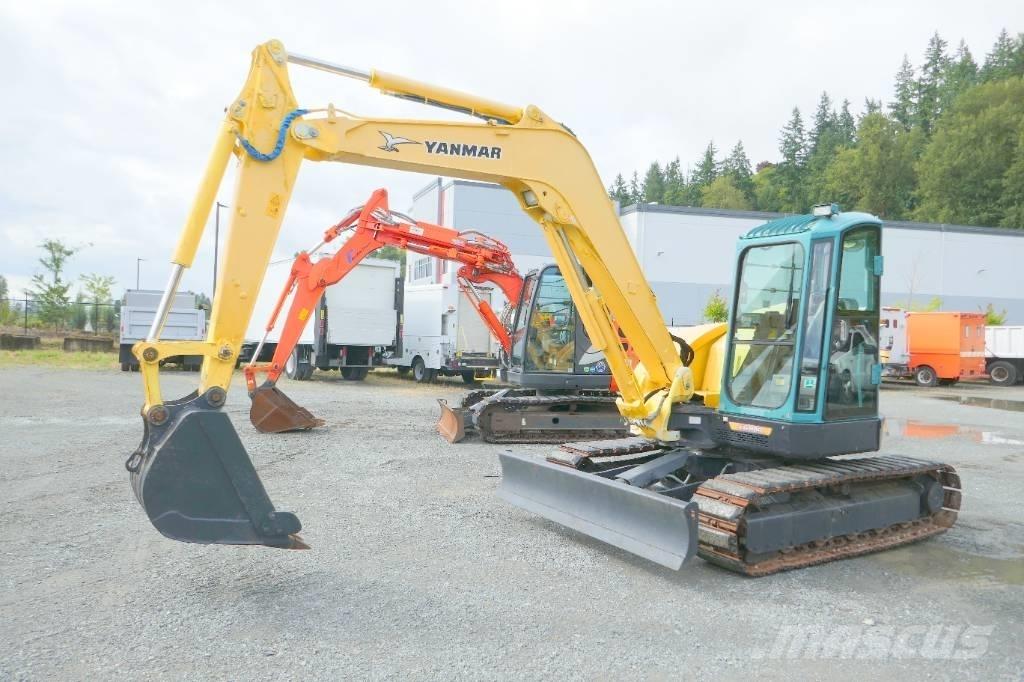 Yanmar Vio 70-3 Roomikekskavaatorid