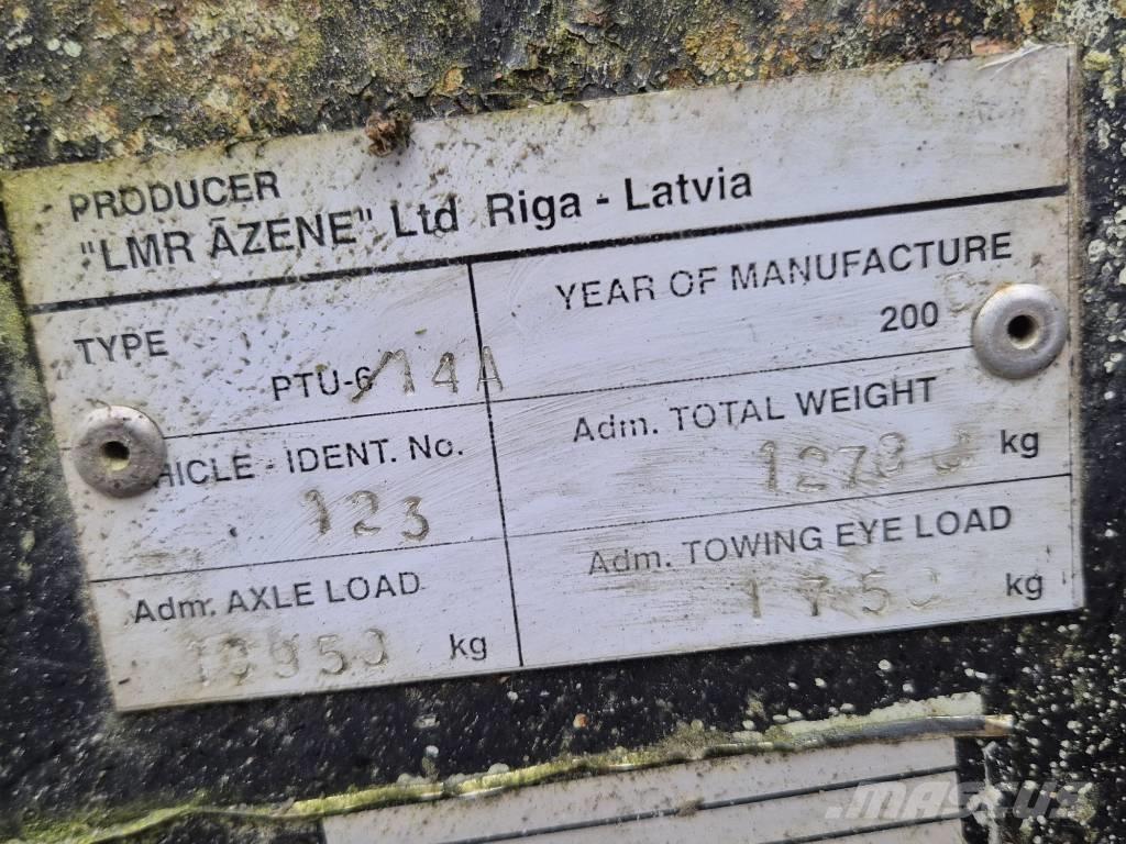 Tempo PTU-6/14A Sõnnikulaoturid