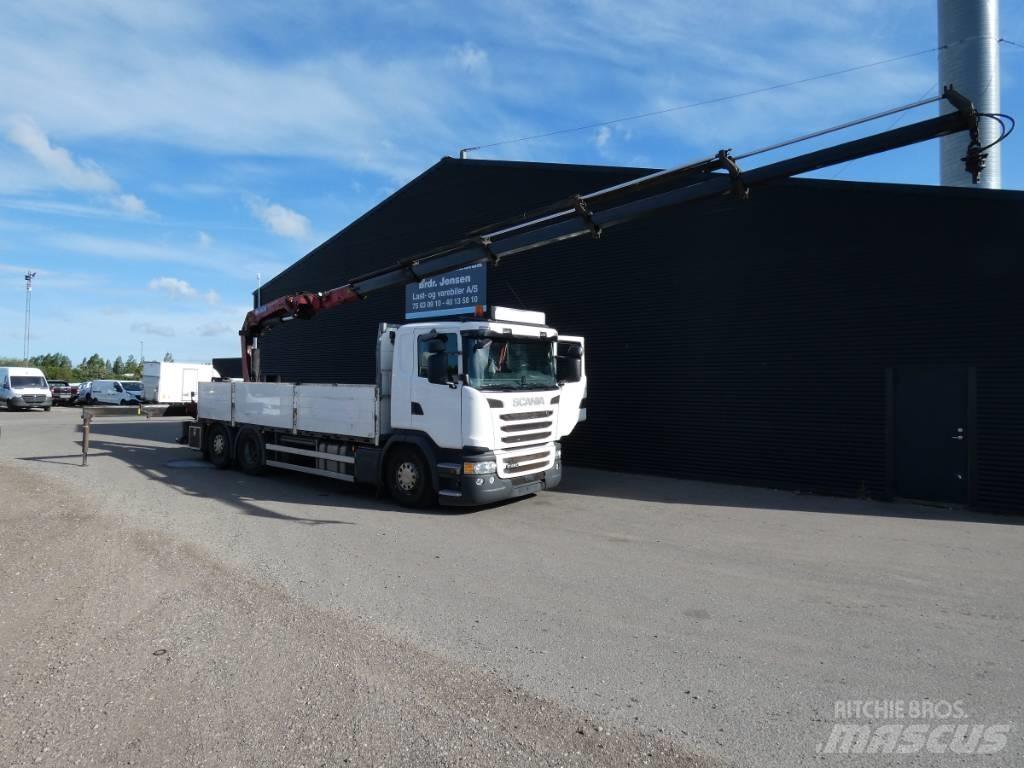 Scania G 450 Kraanaga veokid
