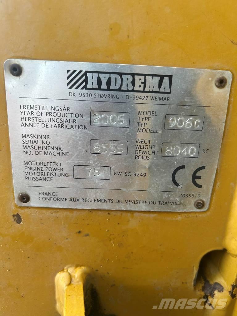 Hydrema 906C-2 Ekskavaatorlaadurid