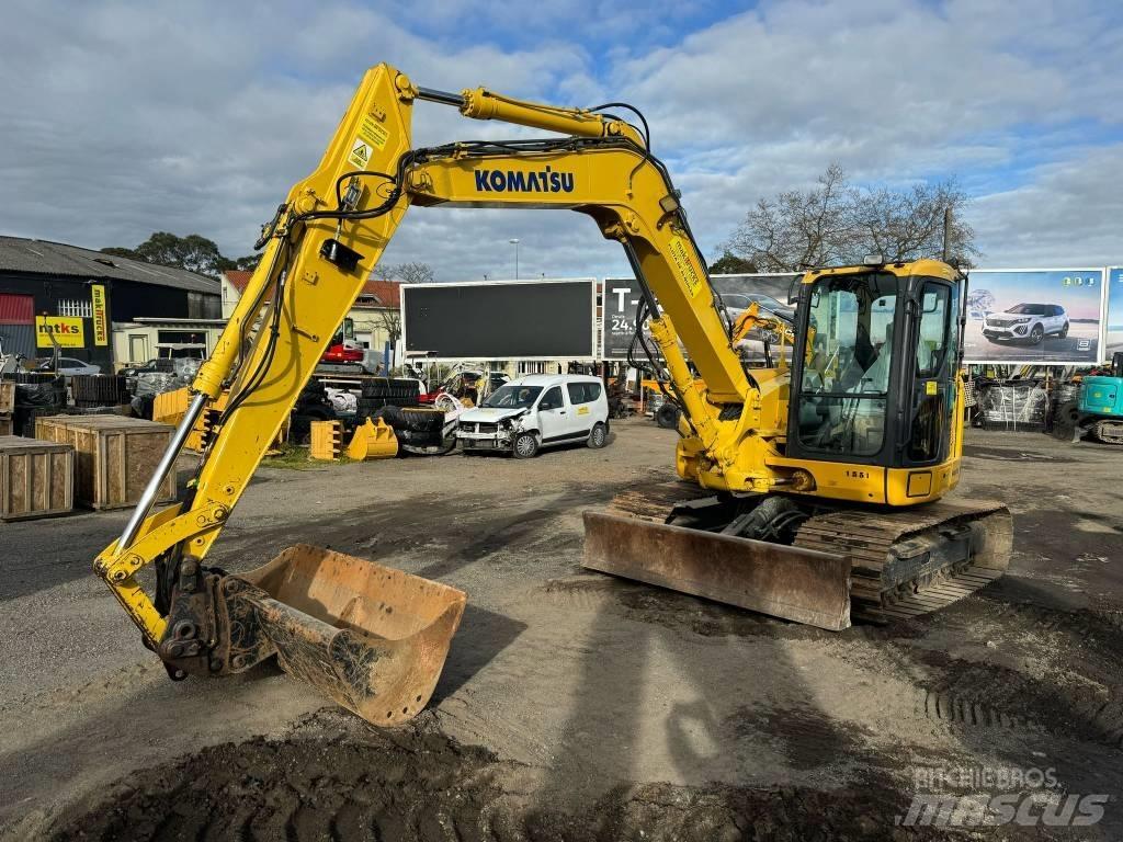 Komatsu PC 118 MR-8 Roomikekskavaatorid