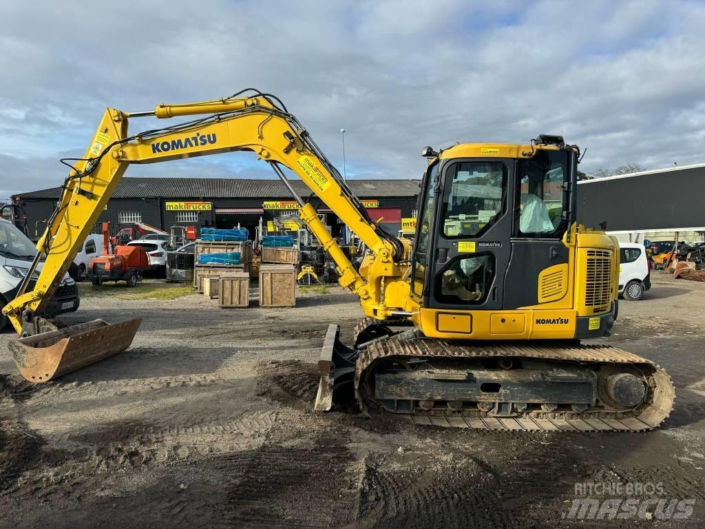 Komatsu PC 118 MR-8 Roomikekskavaatorid