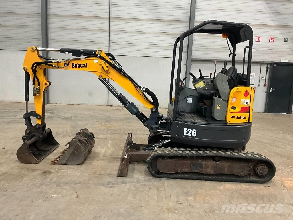 Bobcat E 26 EM Miniekskavaatorid < 7 t