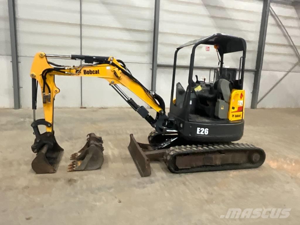Bobcat E 26 EM Miniekskavaatorid < 7 t