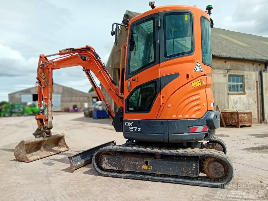 Doosan DX 27 Z Miniekskavaatorid < 7 t