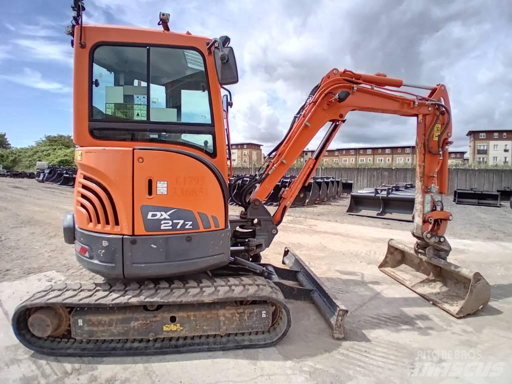 Doosan DX 27 Z Miniekskavaatorid < 7 t
