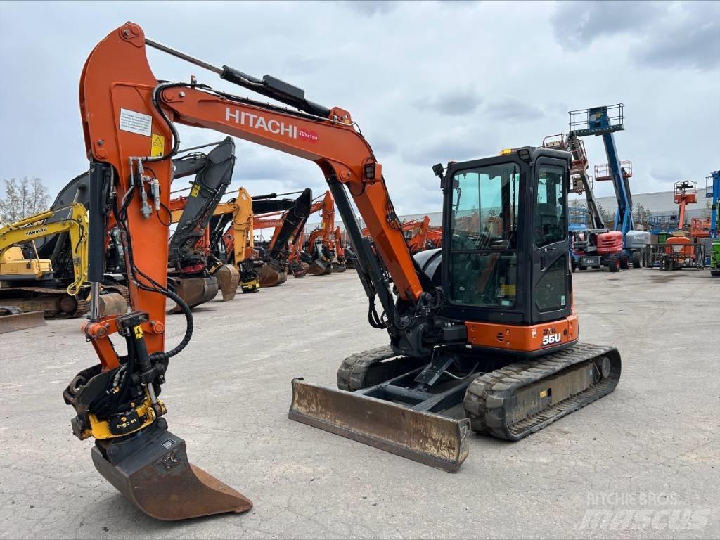 Hitachi ZX55U-6 Miniekskavaatorid < 7 t