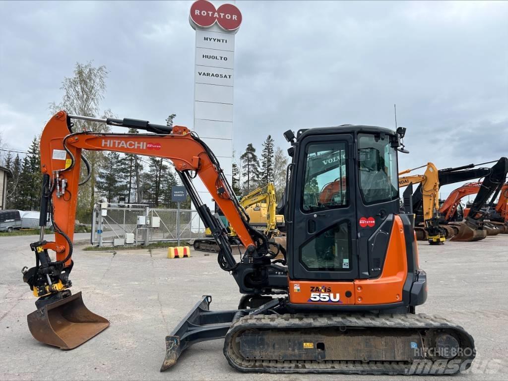 Hitachi ZX55U-6 Miniekskavaatorid < 7 t