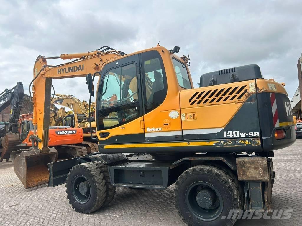 Hyundai 140W-9A Ratasekskavaatorid