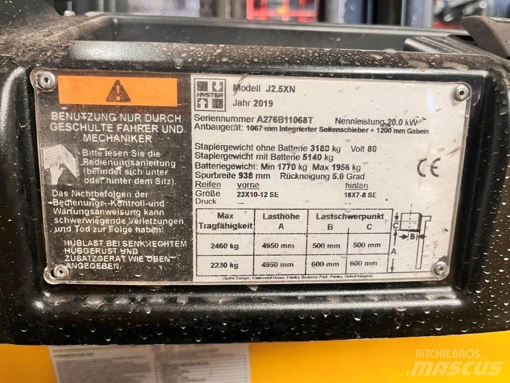 Hyster J2.5XN Elektritõstukid
