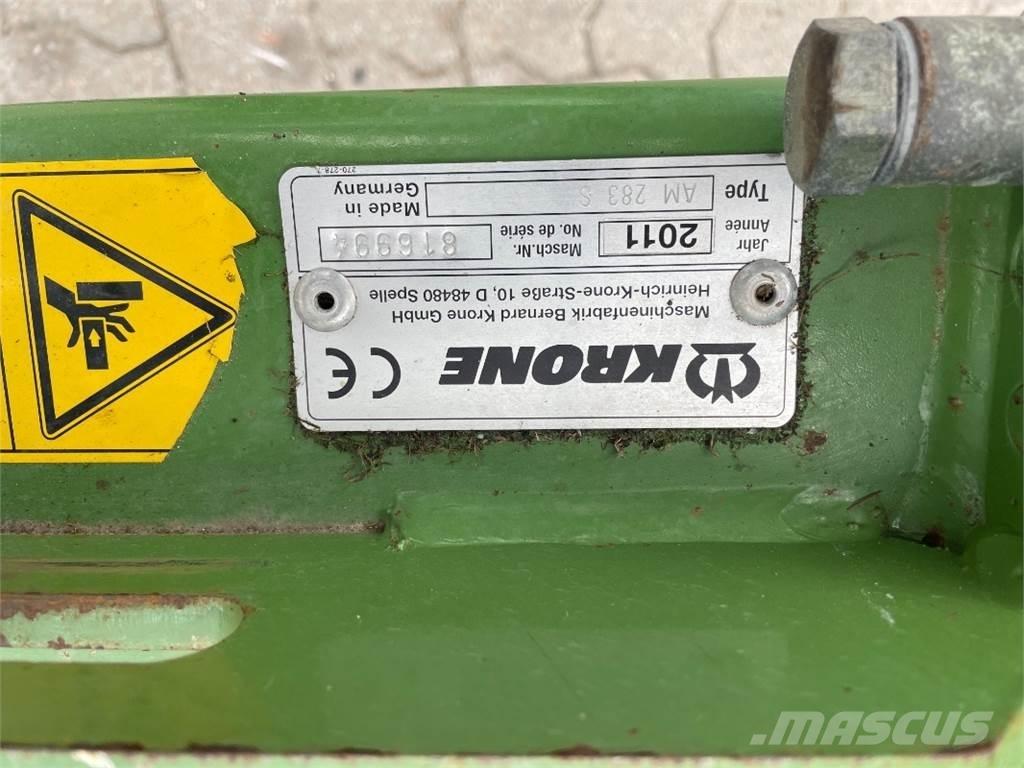 Krone AM 283S Muljurniidukid