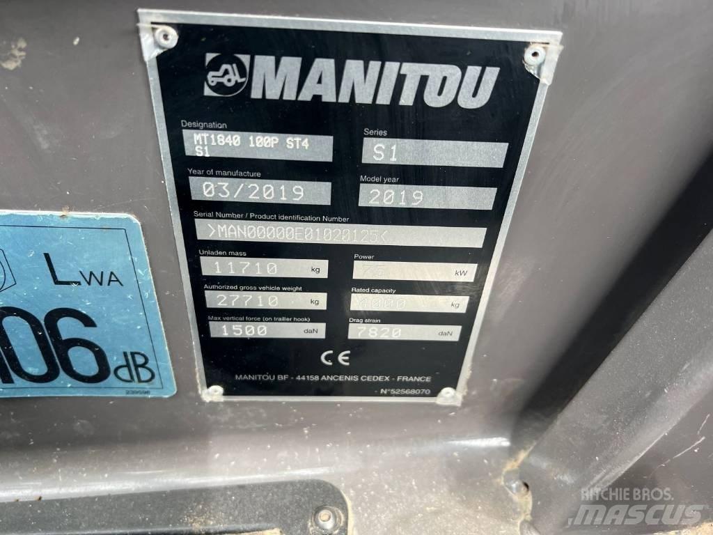 Manitou MT 1840 Teleskooplaadurid