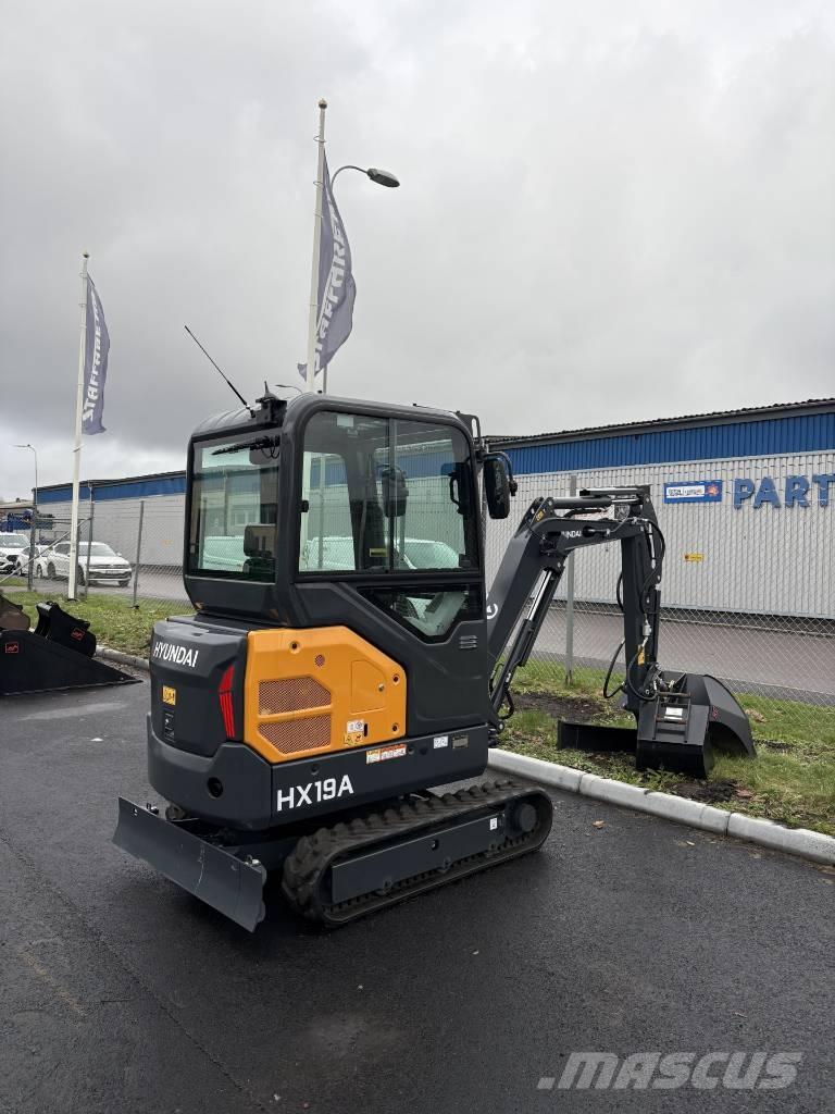 Hyundai HX 19 A Miniekskavaatorid < 7 t