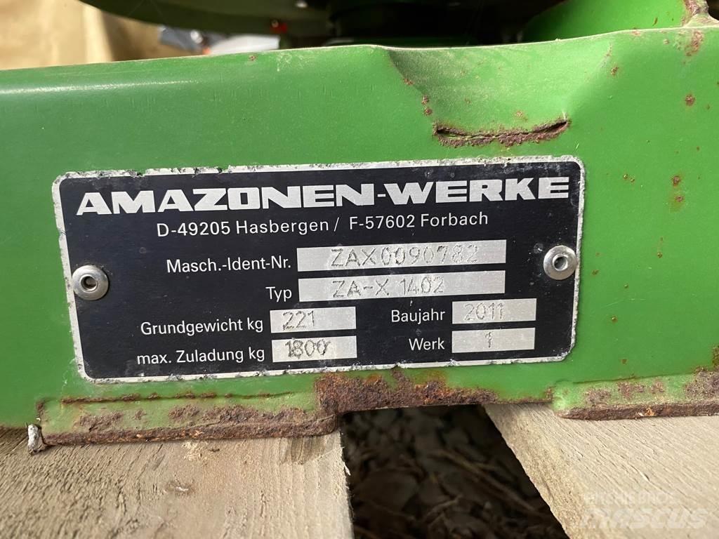 Amazone ZA-X 1402 Väetisekülvikud pihustiga