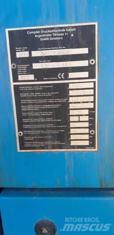 Compair L30-7.5A Kompressorid