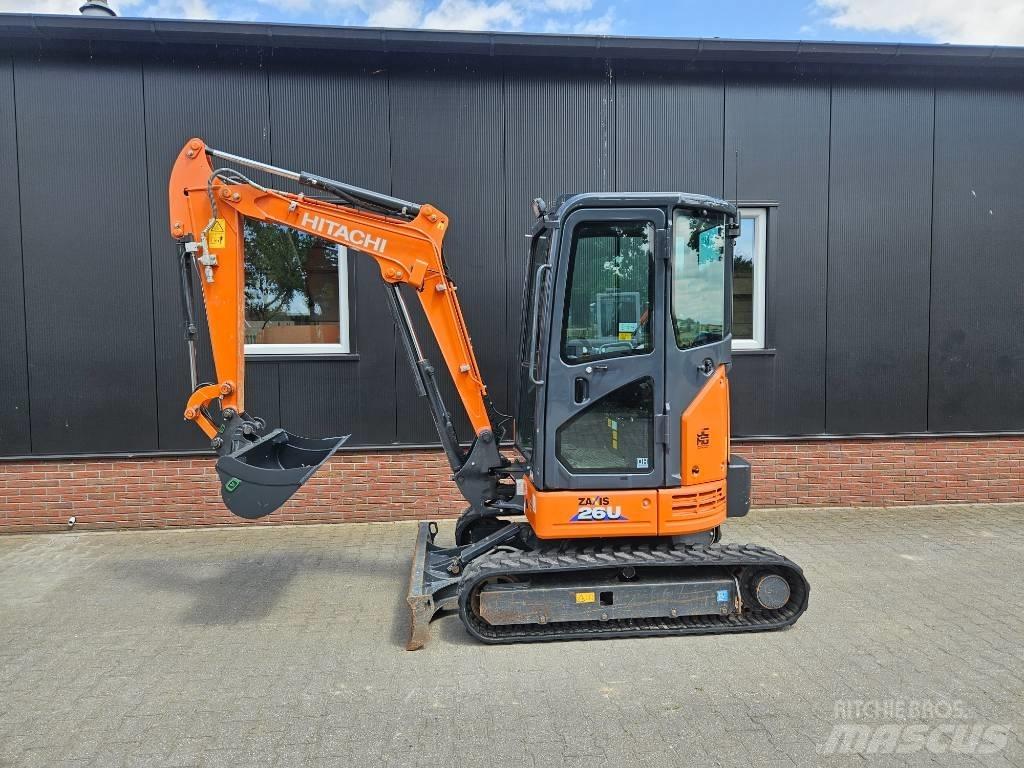 Hitachi ZX 26 Miniekskavaatorid < 7 t