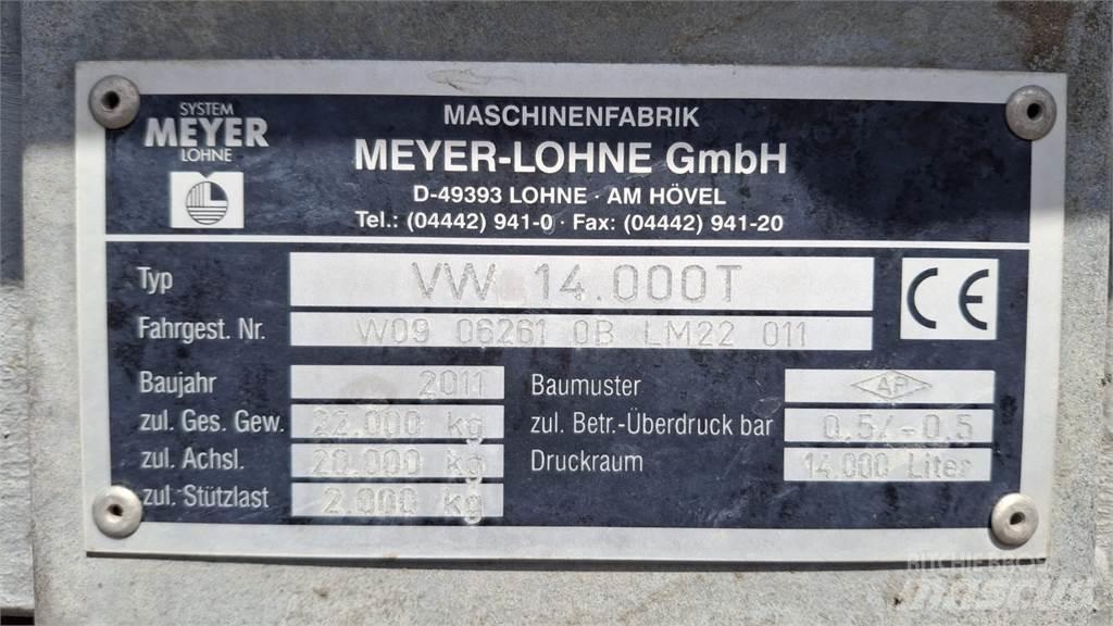 Meyer VW 14.000T Sõnnikulaoturid
