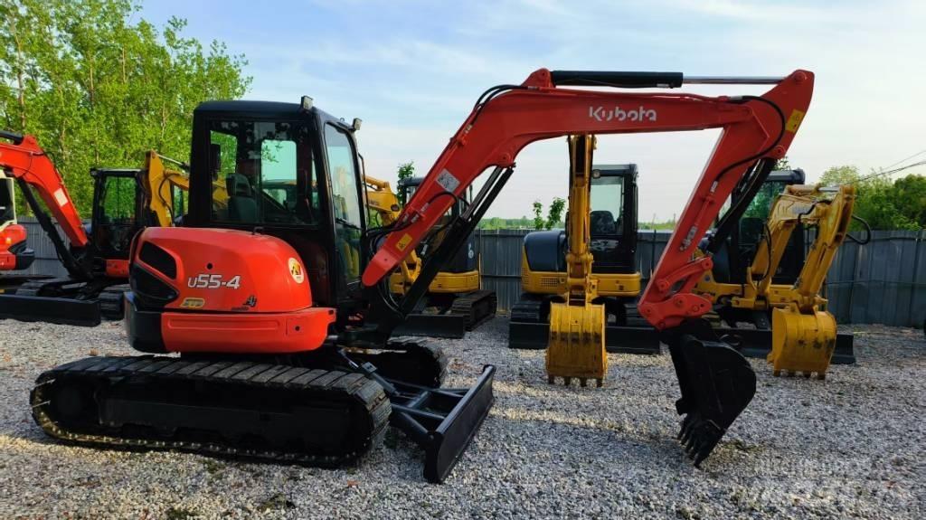 Kubota U 55-4 Miniekskavaatorid < 7 t