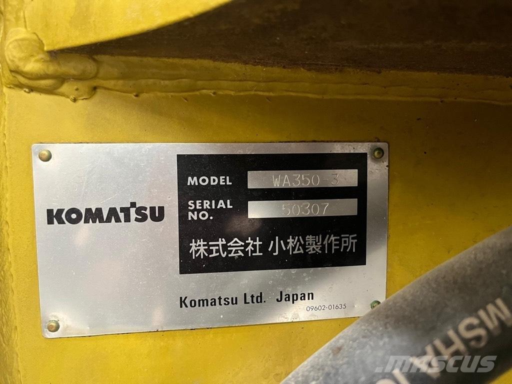 Komatsu WA 350-3 Rataslaadurid