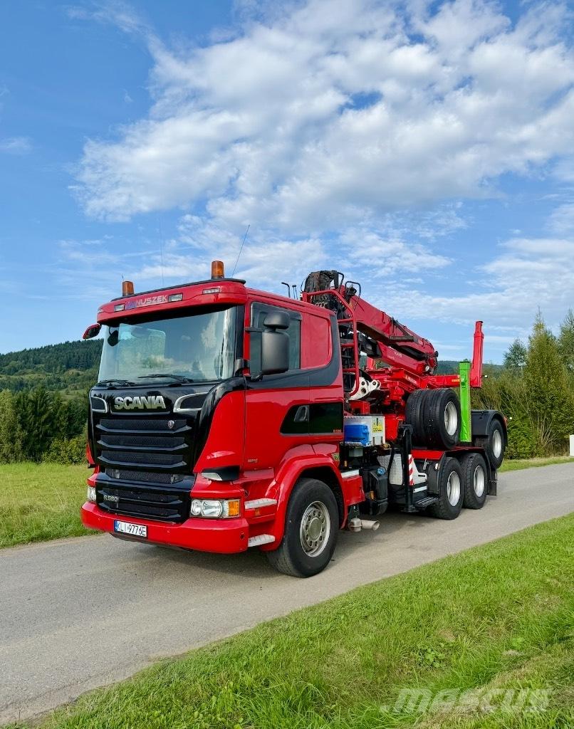 Scania R580 V8 6x4 Furgoonautod