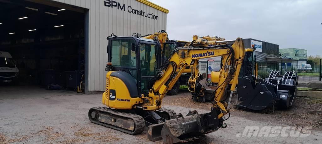 Komatsu PC30MR-5 Miniekskavaatorid < 7 t
