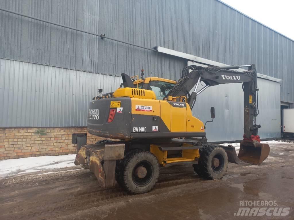 Volvo EW 140 D Ratasekskavaatorid