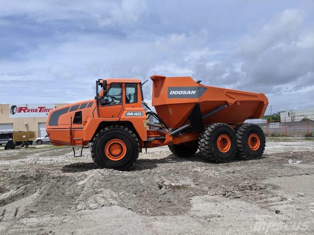 Doosan DA 40 Liigendraamiga pinnaseveokid