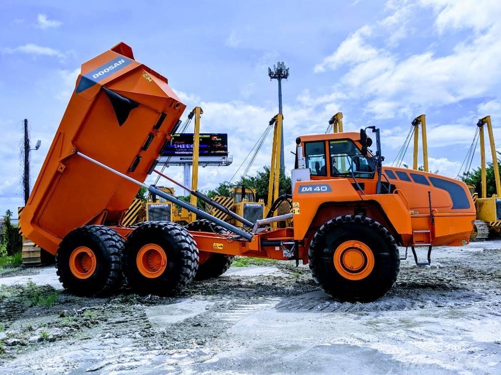 Doosan DA 40 Liigendraamiga pinnaseveokid