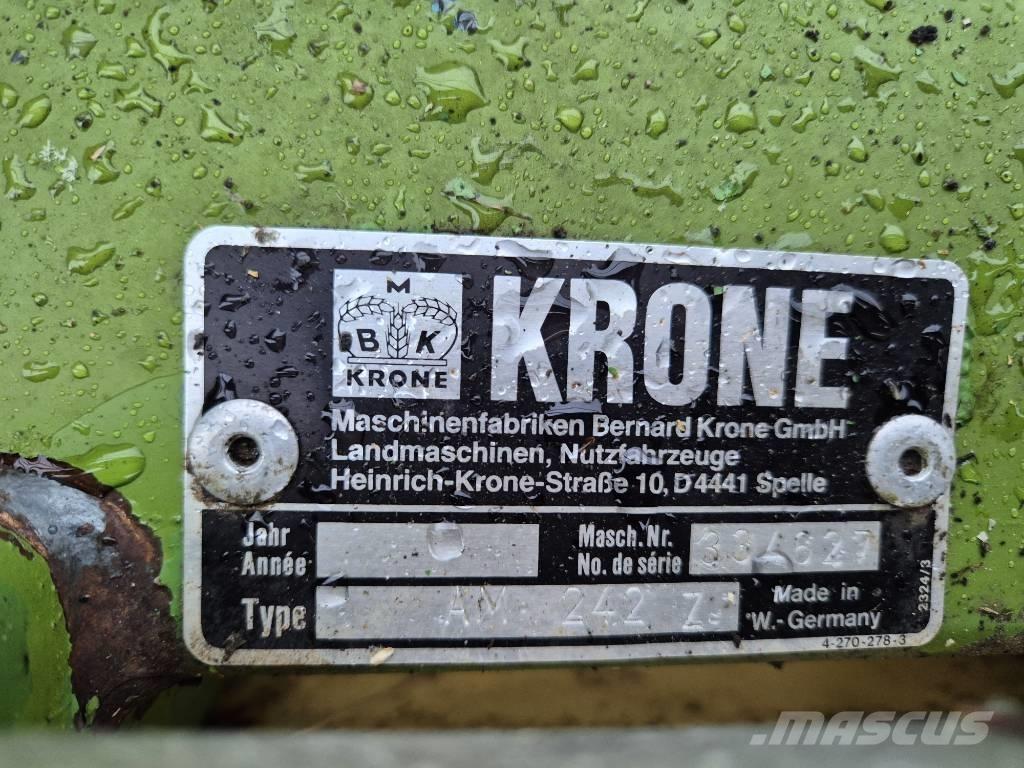 Krone AM 242 Z Niidukid