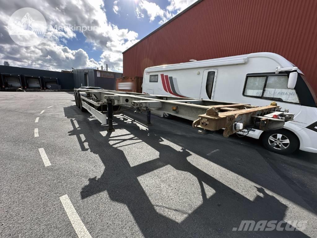 Fliegl SDS 400 Konteinerveo poolhaagised