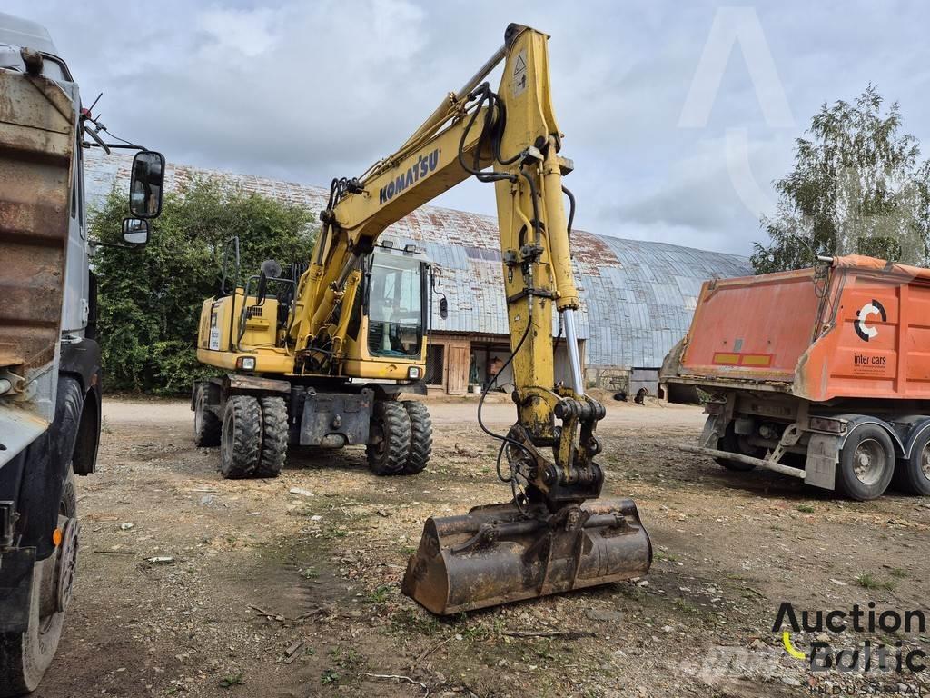Komatsu PW160-7 Ratasekskavaatorid